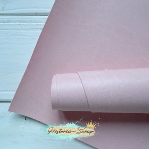 Переплетный кожзам "Вивелла" (Италия), цвет светло-розовый